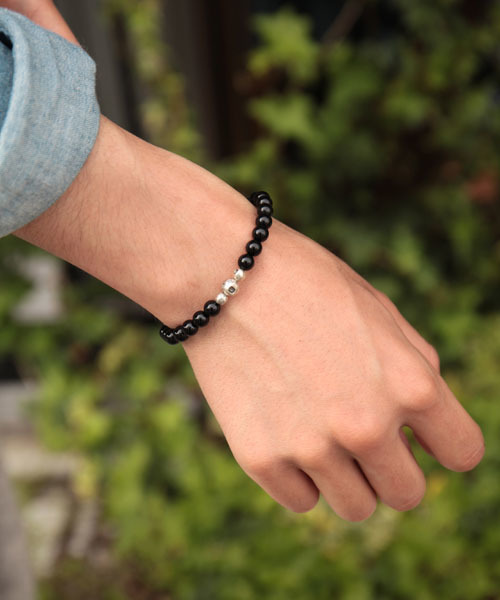 amp japan（アンプジャパン） ブレスレット hallmark beads blacelet