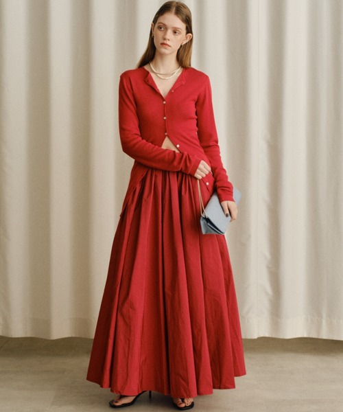 スカート Voluminous taffeta skirt/ボリュームタフタスカート