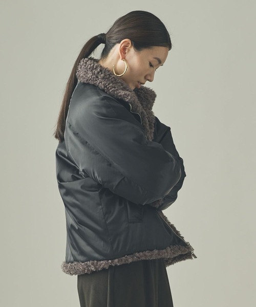 Curensology（カレンソロジー） ブルゾン アウター /リバーフェイク