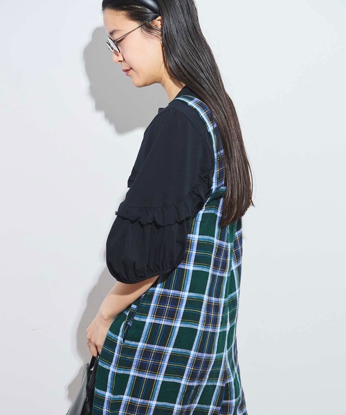 fig London（フィグロンドン） サロペット オーバーオール ○Olive