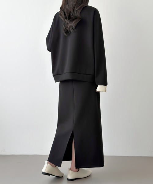 ABITOKYO（アビトーキョー） セットアップ レイヤード風配色スキッパ