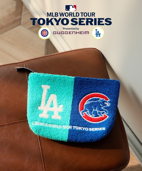MLB ポーチ さがら刺繍ポーチ レディース メンズ : ZOZOTOWN Yahoo!店