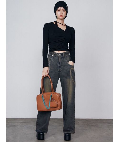 EMODA（エモダ） ジーンズ デニム デニムパンツ グラフィックルーズ