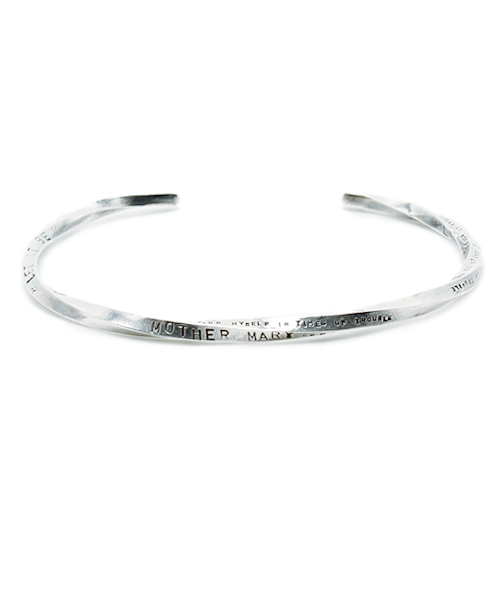 amp japan（アンプジャパン） バングル Stamped ＆ Twisted Bangle