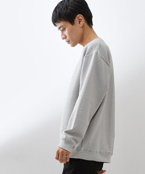 THE SHOP TK トレーナー スウェット 「無地に飽きた方へ」ふくれジャ