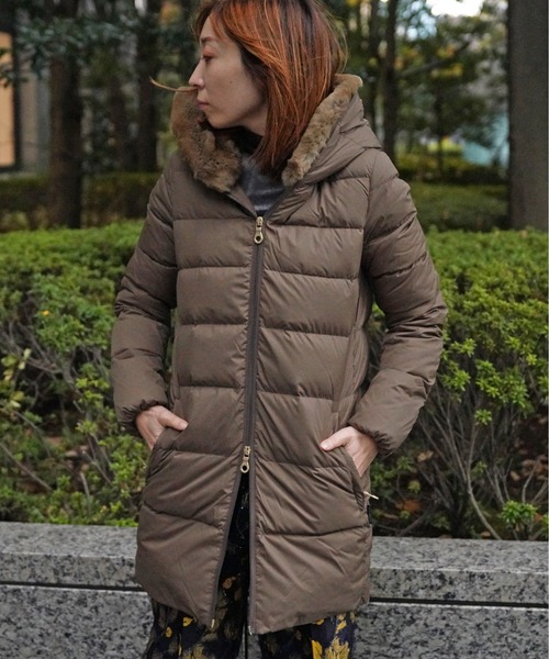 DUVETICA（デュベティカ） ダウンジャケット 40 モカ レディース