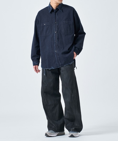 marka（マーカ） シャツ 「markaware/marka」「別注」 DAMAGE SHIRT