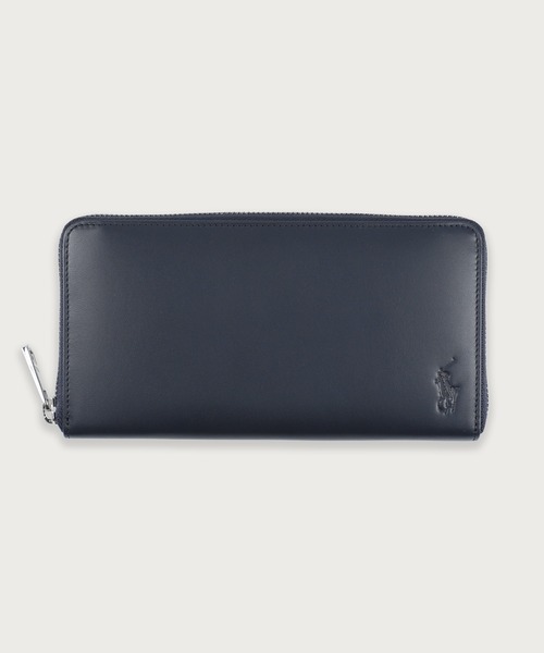 POLO RALPH LAUREN（ポロ・ラルフローレン） 財布 カーフレザー ジップ
