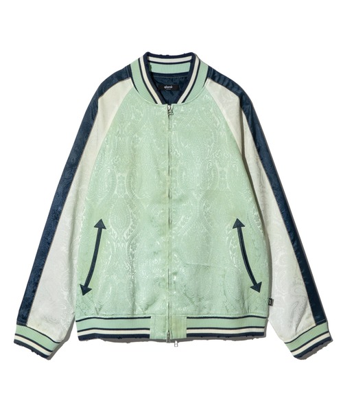 glamb（グラム） スカジャン Aging Paisley Ska Jumper / エイジング