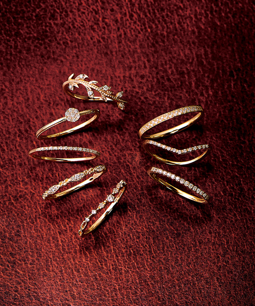 agete（アガット） 指輪 リング K10リング レディース : ZOZOTOWN