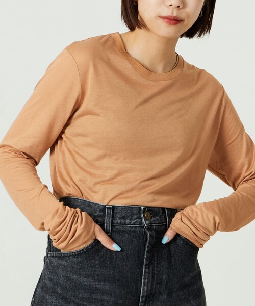 BASERANGE（ベースレンジ） tシャツ LONG SLEEVE TEE / TOLS-BL-000