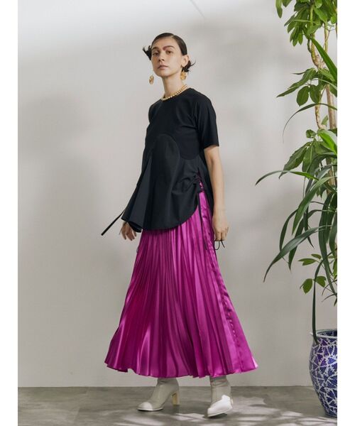 UN3D.（アンスリード） スカート ORIGAMI PLEATS SK GS L / オリガミ