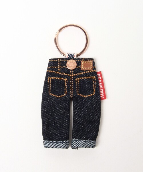 BEAMS BOY（ビームス ボーイ） キーホルダー デニム キーホルダー