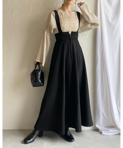 She's Closet ジャンパースカート 「低身長向けサイズあり」ハイ