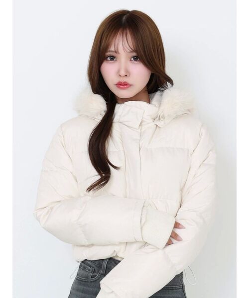 EATME（イートミー） ブルゾン アウター フードダウンブルゾン