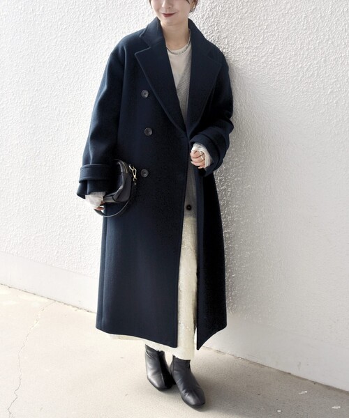 SHIPS any コート チェスターコート 「WEB限定」SHIPS any: PURE WOOL