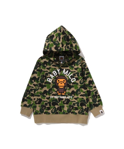 A BATHING APE（アベイシングエイプ） パーカー ABC CAMO BABY MILO