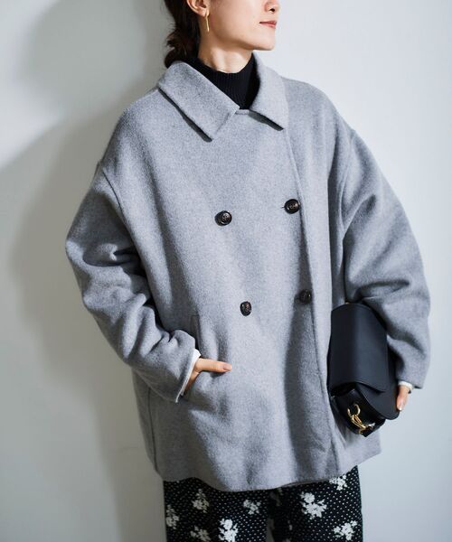 le.coeur blanc（ルクールブラン） コート アウター リバーオープン