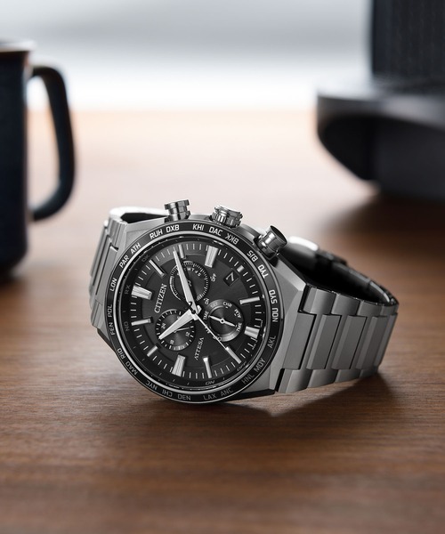 ATTESA（CITIZEN） 腕時計 ATTESA アテッサ 光発電エコ・ドライブ電波