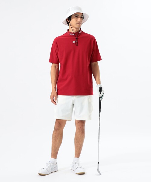 BEAMS GOLF（ビームス ゴルフ） tシャツ 「UVカット/吸水速乾」ORANGE