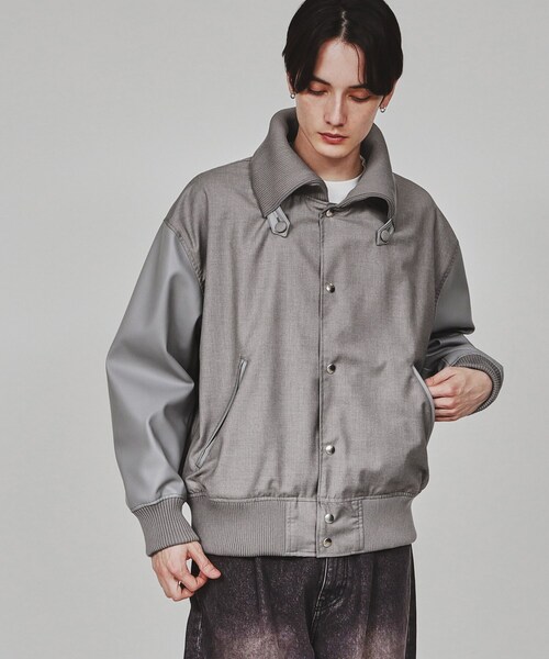 tk.TAKEO KIKUCHI（ティーケータケオキクチ） スタジャン ドンキー襟