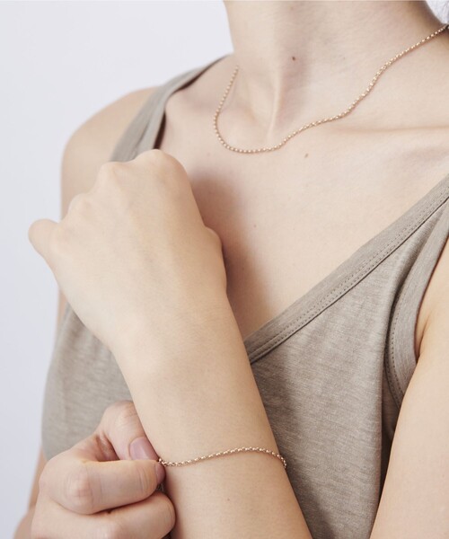 ete bijoux（エテ ビジュー） ブレスレット K18RBG トーン チェーン