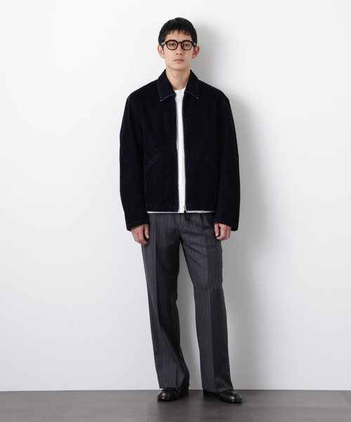 NANO universe（ナノ・ユニバース） ブルゾン アウター フロッキー