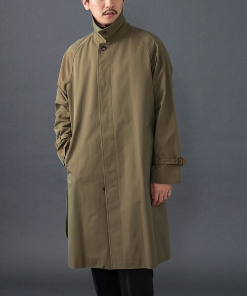 BEAMS F（ビームスF） トレンチコート コート OLMETEX コットン