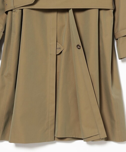 BEAMS F（ビームスF） トレンチコート コート OLMETEX コットン