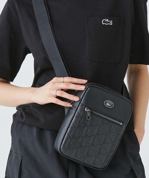 LACOSTE（ラコステ） ショルダーバッグ NOMOGRAMME スプレットレザー