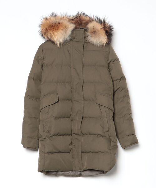 Pyrenex（ピレネックス） ダウンコート 38 カーキ レディース