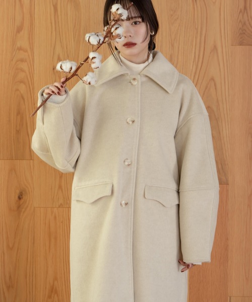 hinari（ヒナリ） コート アウター ミニシャギーロングコート
