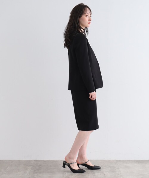 INDIVI（インディヴィ） スーツ 「洗える/UVケア/エコ/日本製