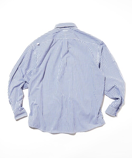 CAHLUMN（カウラム） シャツ Magazine Pocket Broad Shirt(Gingham
