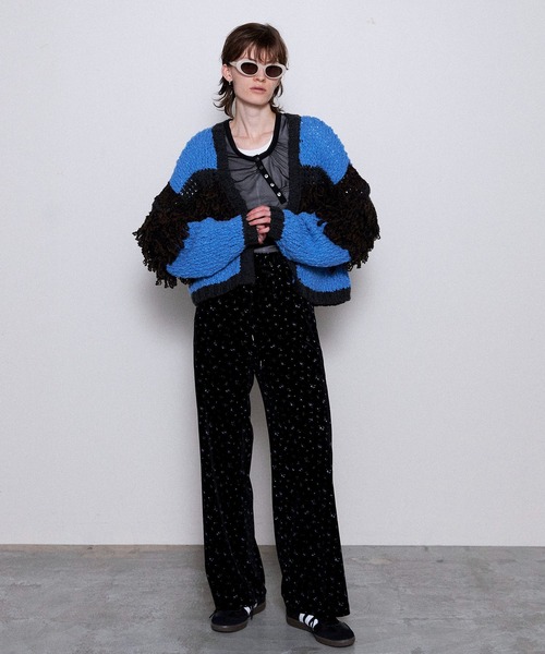MAISON SPECIAL（メゾンスペシャル） カーディガン Multi Fringe