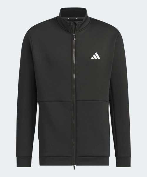 adidas（アディダス） コート ジャケット ダンボールニット バックロゴ