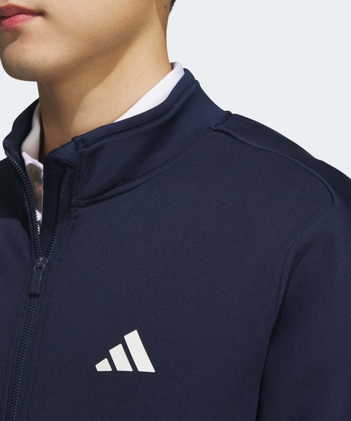 adidas（アディダス） コート ジャケット ダンボールニット バックロゴ