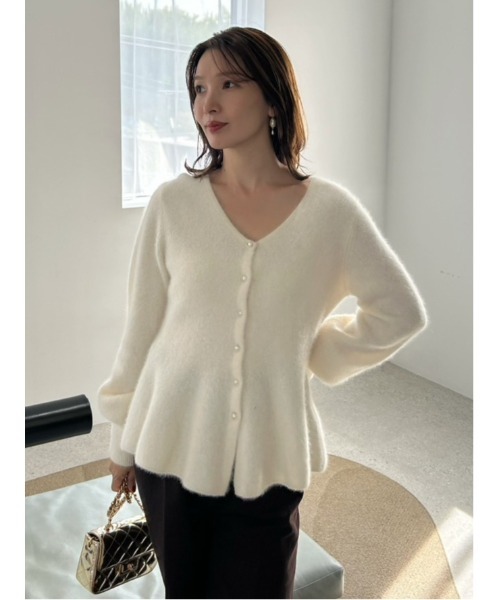 FRAY I.D（フレイ・アイディー） カーディガン フォックスカシミア