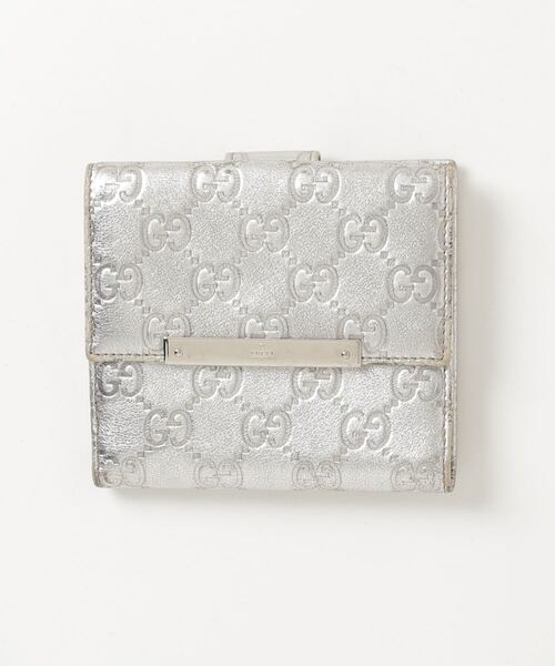GUCCI（グッチ） 財布 - シルバー レディース : ZOZOTOWN Yahoo!店