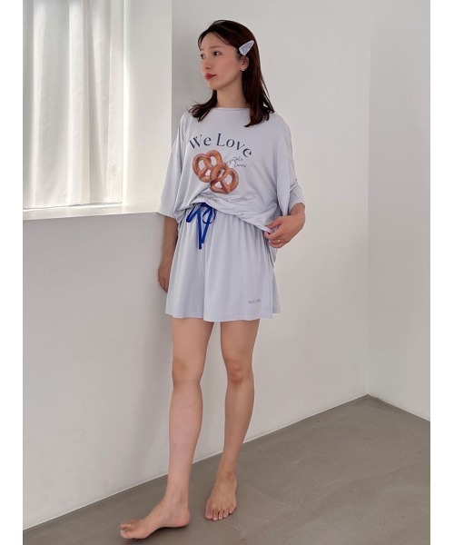 SNIDEL HOME パジャマ ルームウェア 「接触冷感」オーバーサイズカット