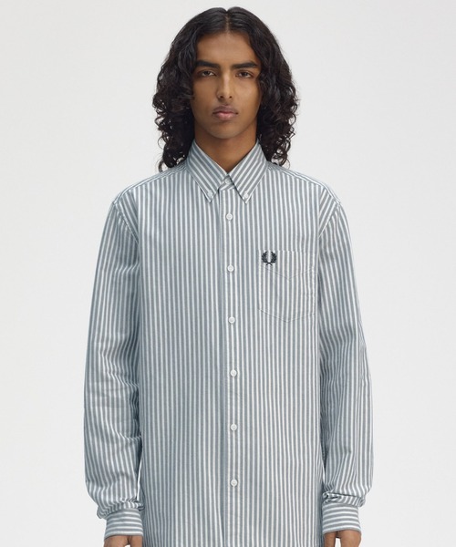 FRED PERRY（フレッドペリー） シャツ Stripe Oxford Shirt
