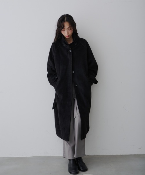 NUJOH ステンカラーコート コート Long Over Coat / ロングオーバー