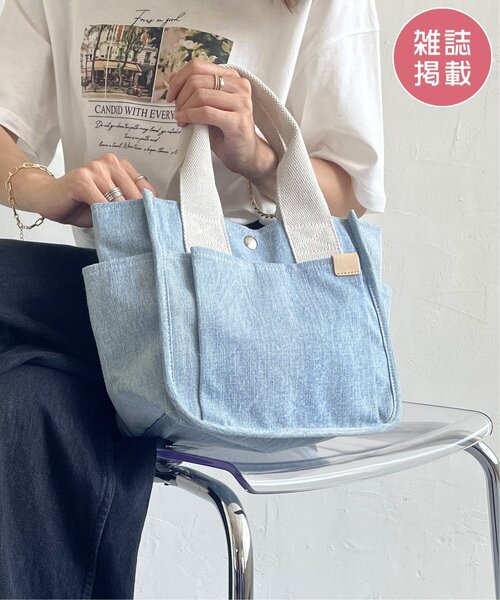 ikka（イッカ） トートバッグ 「雑誌InRed5月号掲載」キャンバス