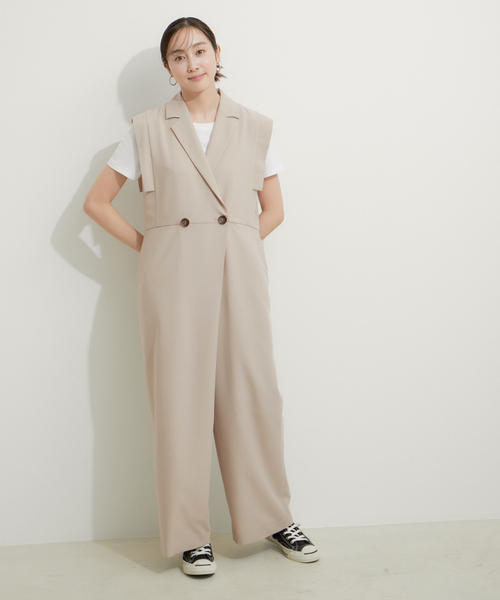 LE CERCLE par rope' オールインワン 「オケージョン対応」テーラード