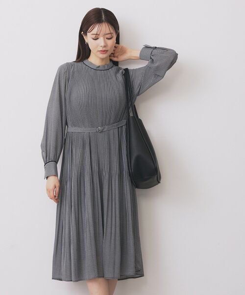 index（インデックス） ワンピース 「5色展開/S-3Lサイズ」プリーツ