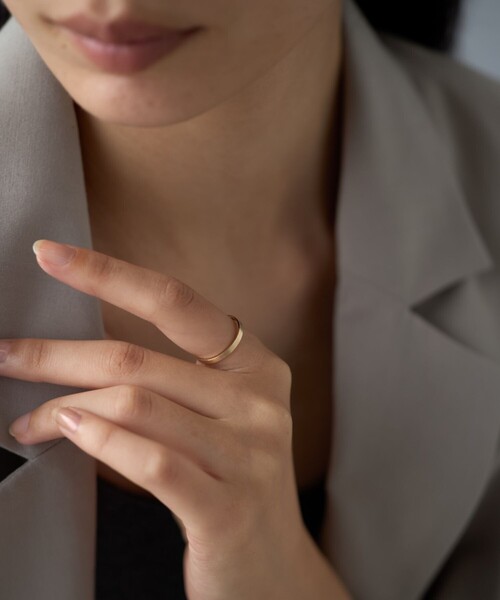 Jouete（ジュエッテ） 指輪 リング 「レイヤー」 K10YG リング