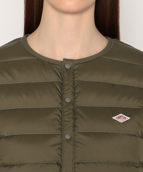 Danton（ダントン） ダウンジャケット X-SMALL オリーブ レディース