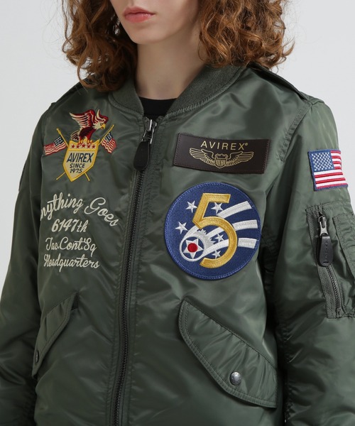 AVIREX（アヴィレックス） ma1 ma-1 「WEB＆DEPOT限定」L-2 5th AIR