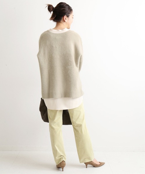 IENA（イエナ） ニット ラクーンVネックプルオーバー◇ : ZOZOTOWN