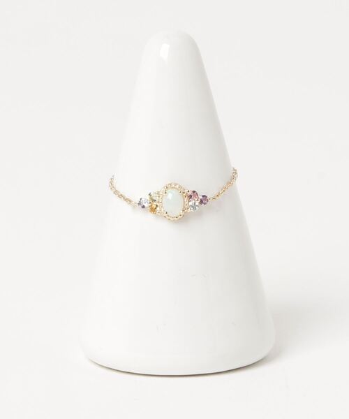 va vendome aoyama 指輪 リング K10イエローゴールド オパール